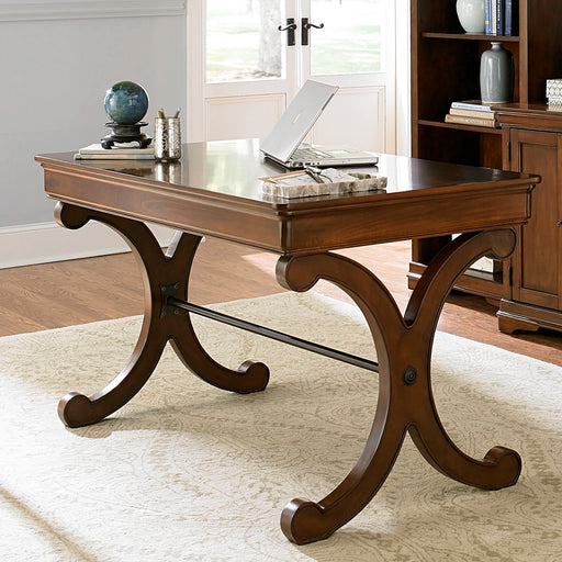 Brookview - Writing Desk - Dark Brown Capital Discount Furniture Home Furniture, Furniture Store