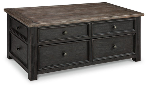 Tyler - Grayish Brown / Black - Lift Top Cocktail Table Capital Discount Furniture Home Furniture, Furniture Store
