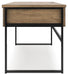 Montia - Light Brown - Home Office Desk Capital Discount Furniture Home Furniture, Furniture Store