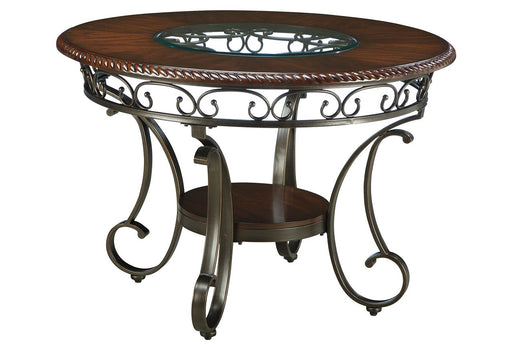 Glambrey - Brown - Round Dining Room Table Capital Discount Furniture Home Furniture, Furniture Store