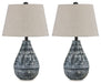 Erivell - Taupe / Black - Metal Table Lamp (Set of 2) Capital Discount Furniture Home Furniture, Furniture Store