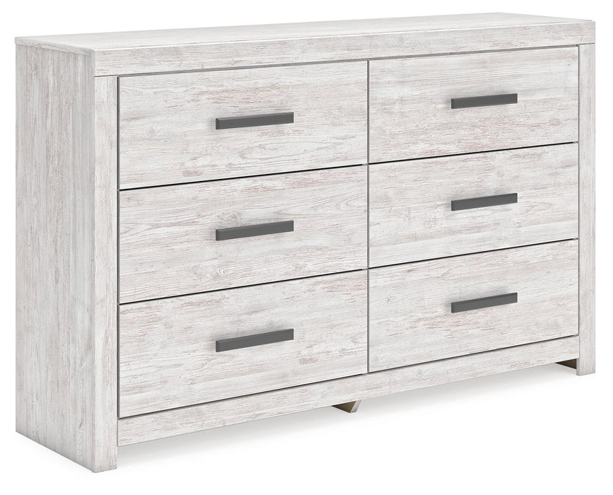 Cayboni - Whitewash - Six Drawer Dresser Capital Discount Furniture Home Furniture, Furniture Store