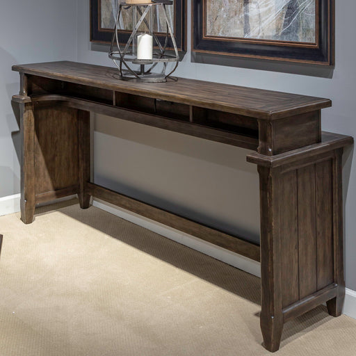 Paradise Valley - Console Bar Table - Dark Brown Capital Discount Furniture Home Furniture, Furniture Store