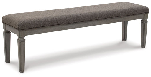 Lexorne - Gray - Large Uph Dining Room Bench Capital Discount Furniture Home Furniture, Furniture Store