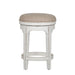 Magnolia Manor - Console Swivel Stool - White Capital Discount Furniture Home Furniture, Furniture Store