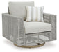 Seton Creek - Gray - Swivel Lounge With Cushion Capital Discount Furniture Home Furniture, Furniture Store