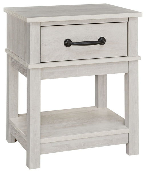 Dorrinson - White - One Drawer Night Stand Capital Discount Furniture Home Furniture, Furniture Store