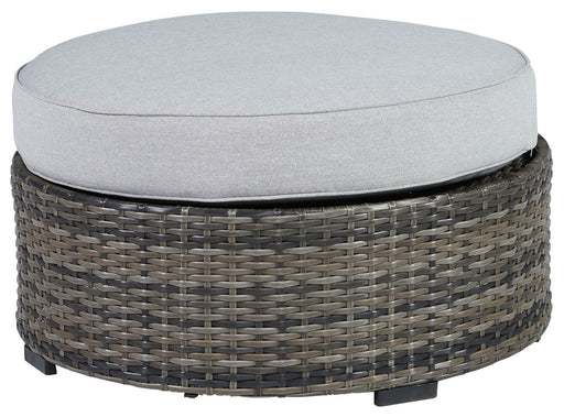 Harbor Court - Gray - Ottoman With Cushion Capital Discount Furniture Home Furniture, Furniture Store