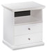 Bostwick - White - One Drawer Night Stand Capital Discount Furniture Home Furniture, Furniture Store