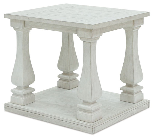 Arlendyne - Antique White - Rectangular End Table Capital Discount Furniture Home Furniture, Furniture Store