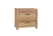 Crafted Oak - Nightstand 2 Drawers Capital Discount Furniture Home Furniture, Furniture Store