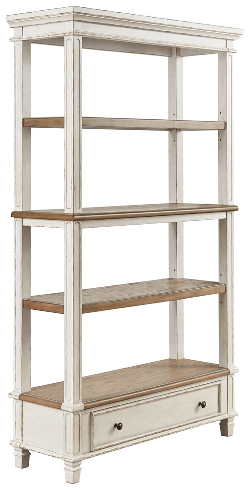 Realyn - Brown / White - Bookcase Capital Discount Furniture Home Furniture, Furniture Store