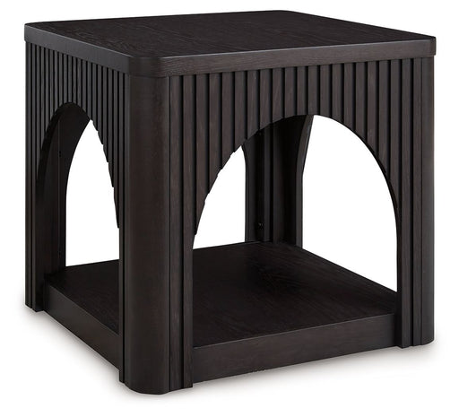 Yellink - Black - Square End Table Capital Discount Furniture Home Furniture, Furniture Store