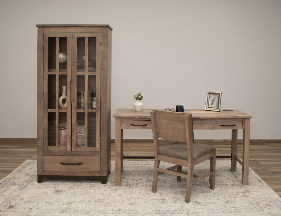 Natural Parota - Desk - Light Brown Capital Discount Furniture Home Furniture, Furniture Store