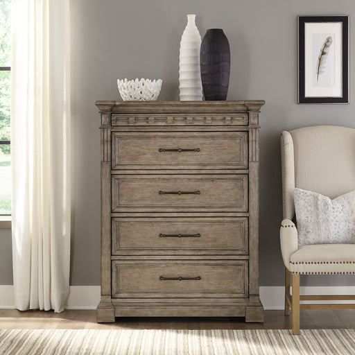 Town & Country - 5 Drawer Chest - Medium Brown Capital Discount Furniture Home Furniture, Furniture Store
