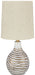 Aleela - White / Gold Finish - Metal Table Lamp Capital Discount Furniture Home Furniture, Furniture Store