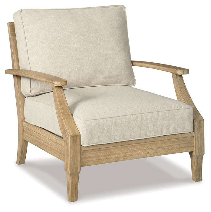 Clare - Beige - Lounge Chair W/Cushion Capital Discount Furniture Home Furniture, Furniture Store