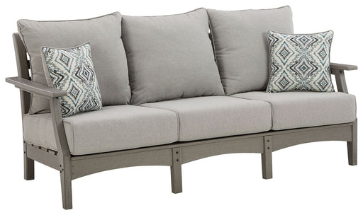 Visola - Gray - Sofa With Cushion Capital Discount Furniture Home Furniture, Furniture Store