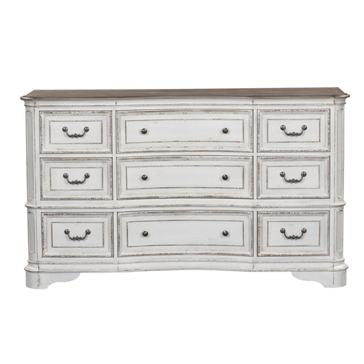 Magnolia Manor - 9 Drawer Dresser - White Capital Discount Furniture Home Furniture, Furniture Store