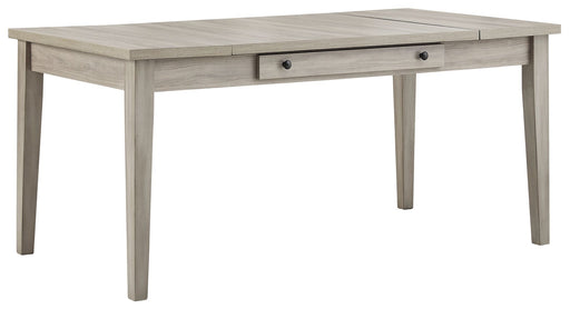 Parellen - Gray - Rectangular Dining Room Table With Storage Capital Discount Furniture Home Furniture, Furniture Store