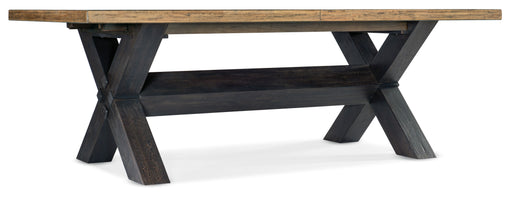Big Sky - Trestle Dining Table With 2-20" Leaves Capital Discount Furniture