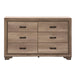 Sun Valley - 6 Drawer Dresser - Light Brown Capital Discount Furniture Home Furniture, Furniture Store