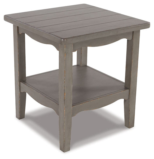 Charina - Antique Gray - Square End Table Capital Discount Furniture Home Furniture, Furniture Store