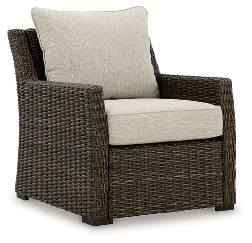 Brook Ranch - Brown - Lounge Chair With Cushion Capital Discount Furniture Home Furniture, Furniture Store