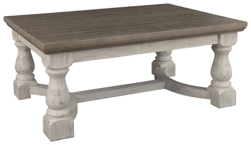 Havalance - Gray / White - Rectangular Cocktail Table Capital Discount Furniture Home Furniture, Furniture Store