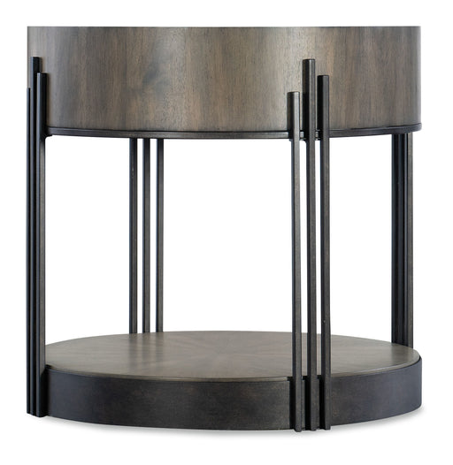Commerce and Market - Skyline Side Table - Dark Brown Capital Discount Furniture Home Furniture, Furniture Store