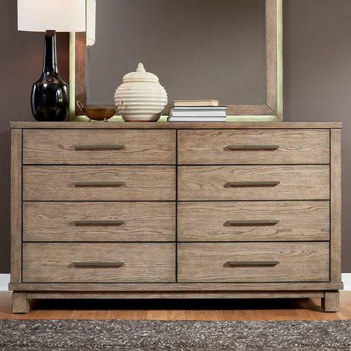 Canyon Road - 8 Drawer Dresser - Light Brown Capital Discount Furniture Home Furniture, Furniture Store