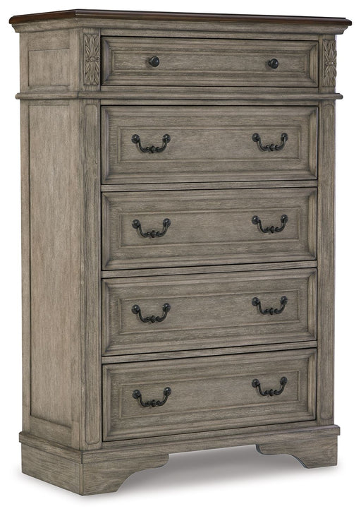 Lodenbay - Antique Gray - Five Drawer Chest Capital Discount Furniture Home Furniture, Furniture Store