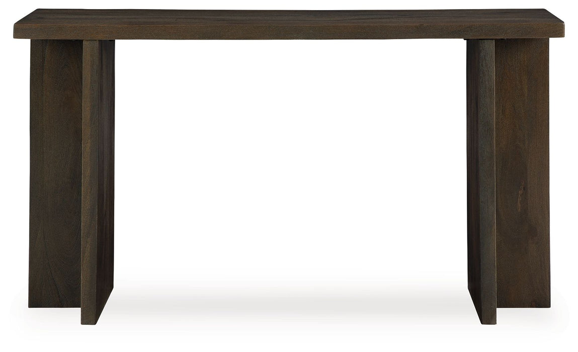 Jalenry - Grayish Brown - Console Sofa Table Capital Discount Furniture Home Furniture, Furniture Store