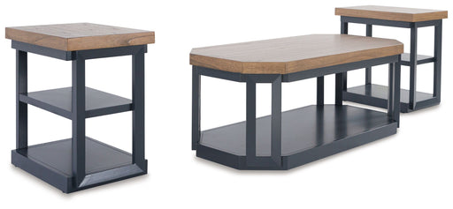 Landocken - Brown / Blue - Occasional Table Set (Set of 3) Capital Discount Furniture Home Furniture, Furniture Store