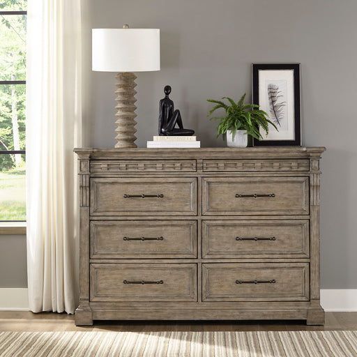 Town & Country - 8 Drawer Dresser - Medium Brown Capital Discount Furniture Home Furniture, Furniture Store