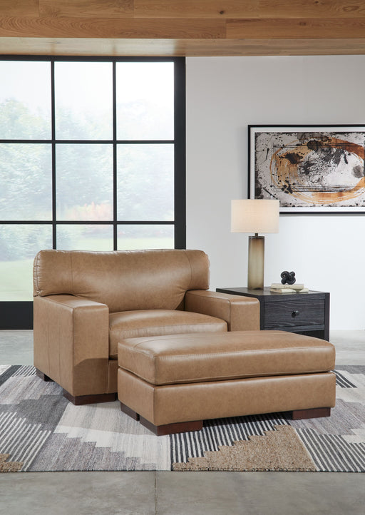 Lombardia - Tumbleweed - 2 Pc. - Chair And A Half, Ottoman Capital Discount Furniture Home Furniture, Furniture Store