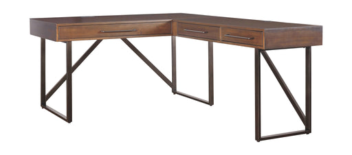 Starmore - Brown - Home Office L Shaped Desk Capital Discount Furniture Home Furniture, Furniture Store