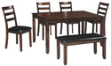Coviar - Brown - Dining Room Table Set (Set of 6) Capital Discount Furniture Home Furniture, Furniture Store