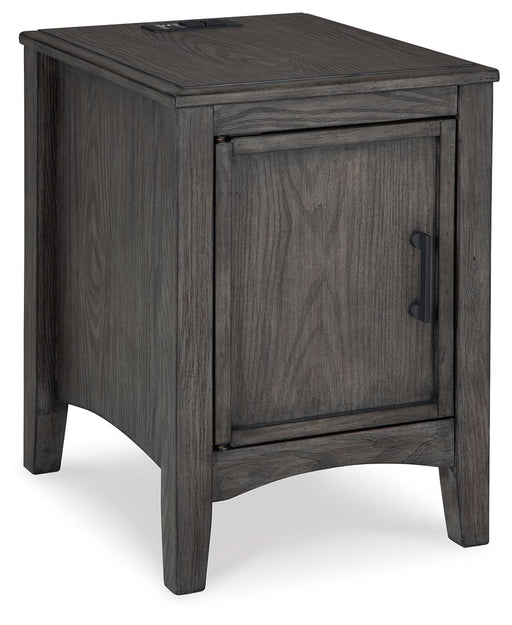 Montillan - Grayish Brown - Chair Side End Table Capital Discount Furniture Home Furniture, Furniture Store