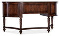 Charleston - Kidney Writing Desk - Dark Brown Capital Discount Furniture Home Furniture, Furniture Store