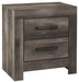 Wynnlow - Gray - Two Drawer Night Stand Capital Discount Furniture Home Furniture, Furniture Store