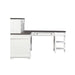 Allyson Park - L Shaped Desk Set - White Capital Discount Furniture Home Furniture, Furniture Store