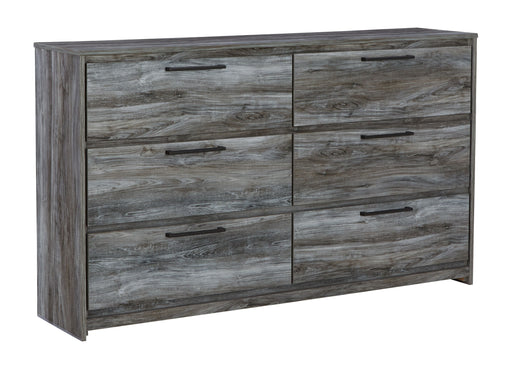 Baystorm - Gray - Six Smooth Drawer Dresser Capital Discount Furniture Home Furniture, Furniture Store