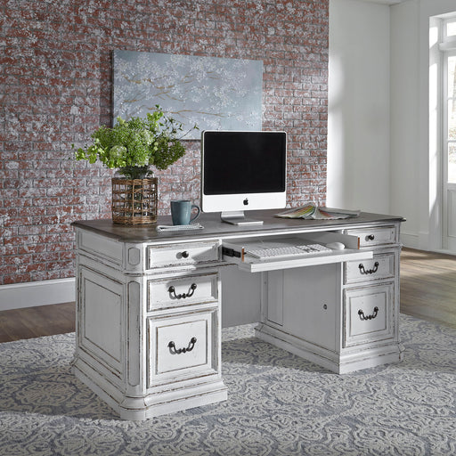 Magnolia Manor - Desk - White Capital Discount Furniture Home Furniture, Furniture Store