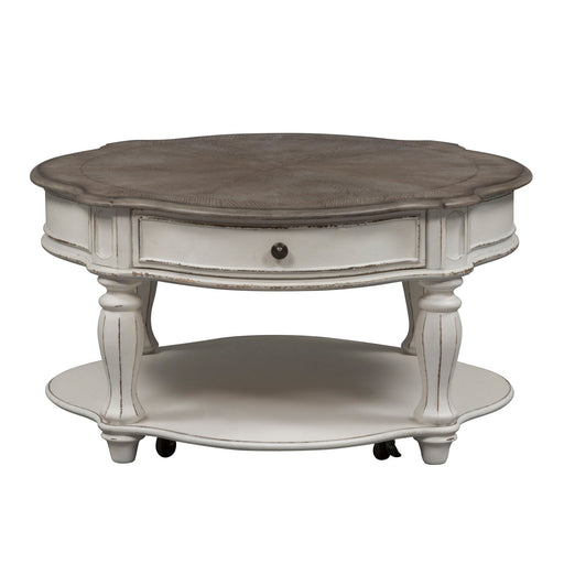 Magnolia Manor - Round Cocktail Table Capital Discount Furniture Home Furniture, Furniture Store