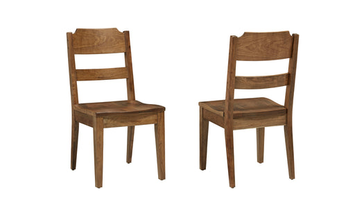 Crafted Cherry - Ladderback Side Chair - Medium Cherry Capital Discount Furniture Home Furniture, Furniture Store