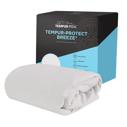 New Tempur - Protect Breeze Mattress Protector Capital Discount Furniture Home Furniture, Furniture Store