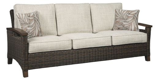 Paradise - Medium Brown - Sofa With Cushion Capital Discount Furniture Home Furniture, Furniture Store