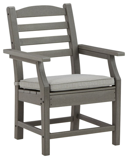Visola - Gray - Arm Chair With Cushion (Set of 2) Capital Discount Furniture Home Furniture, Furniture Store