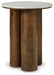 Henfield - Beige / Brown - Accent Table Capital Discount Furniture Home Furniture, Furniture Store